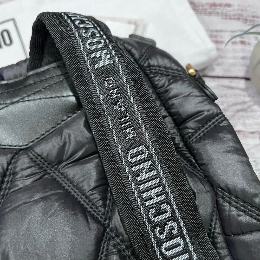 Moschino Milano Logo Small Backpack - Picture 6 of 14